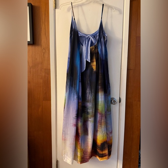 Anthropologie Nikki Pleated Maxi Dress - Picture 3 of 9